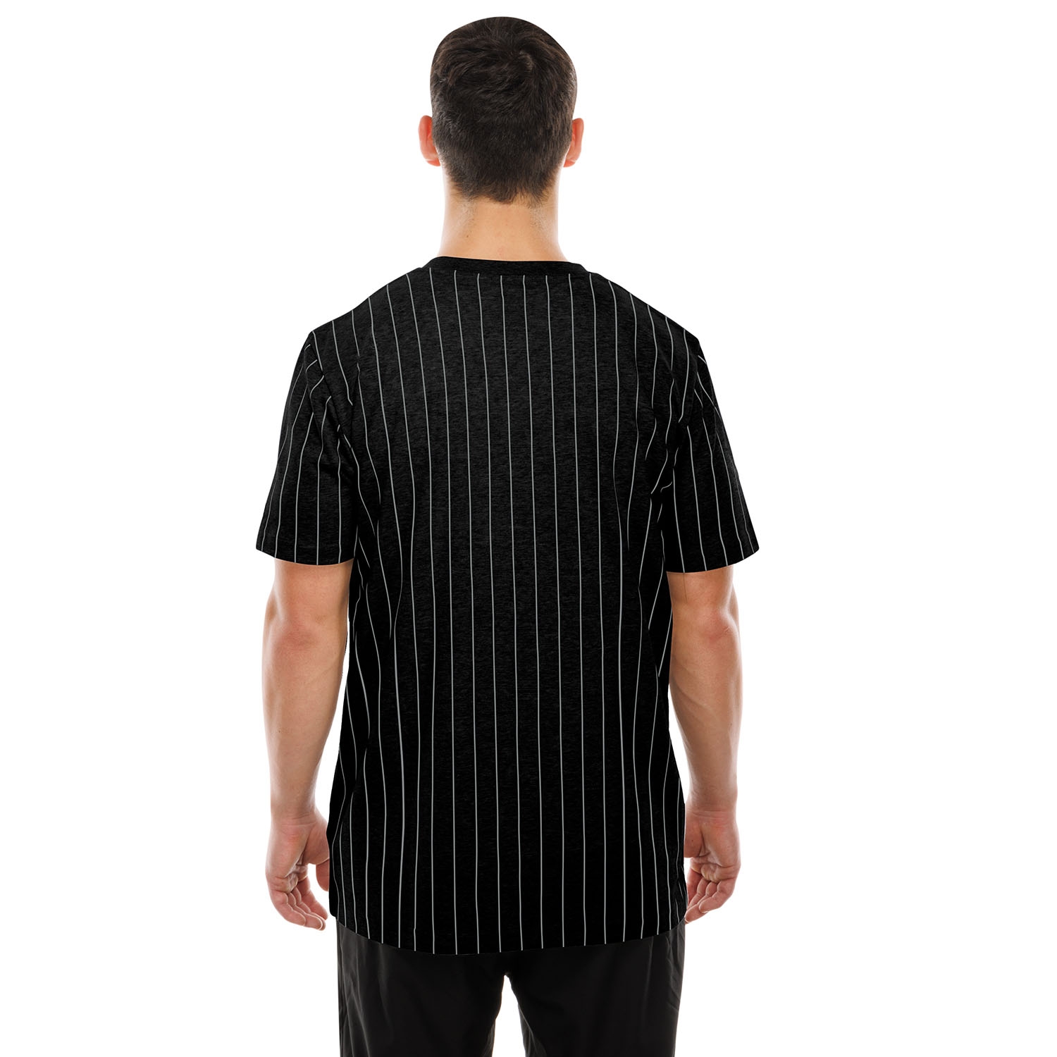 Las Vegas Raiders Retro Stripe NFL T-Shirt Black