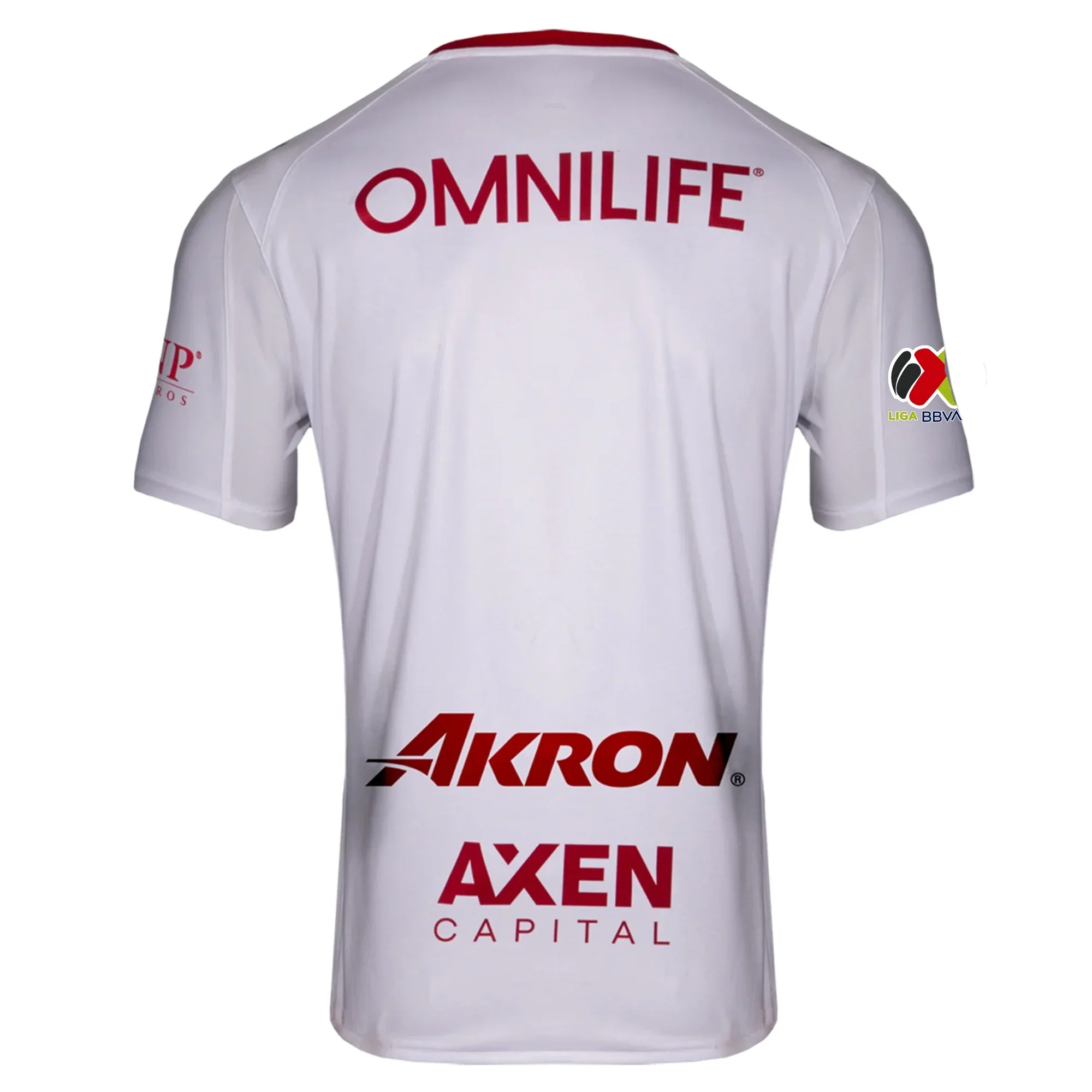Men's Chivas De Guadalajara Away Jersey 25/26 w/ BBVA MX Patch ( White/Red/Green)