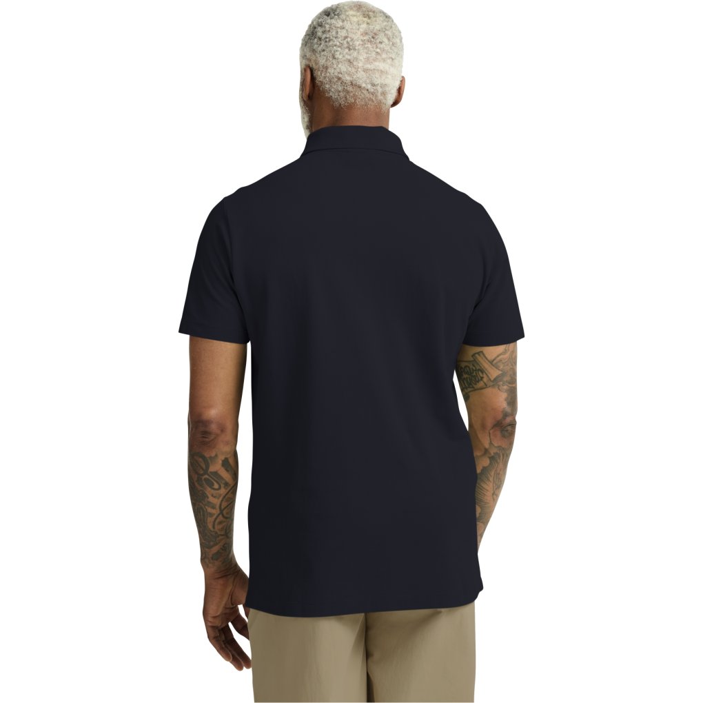 Jack Wolfskin Essential Polo Short Sleeve Poloshirt Men - dark navy