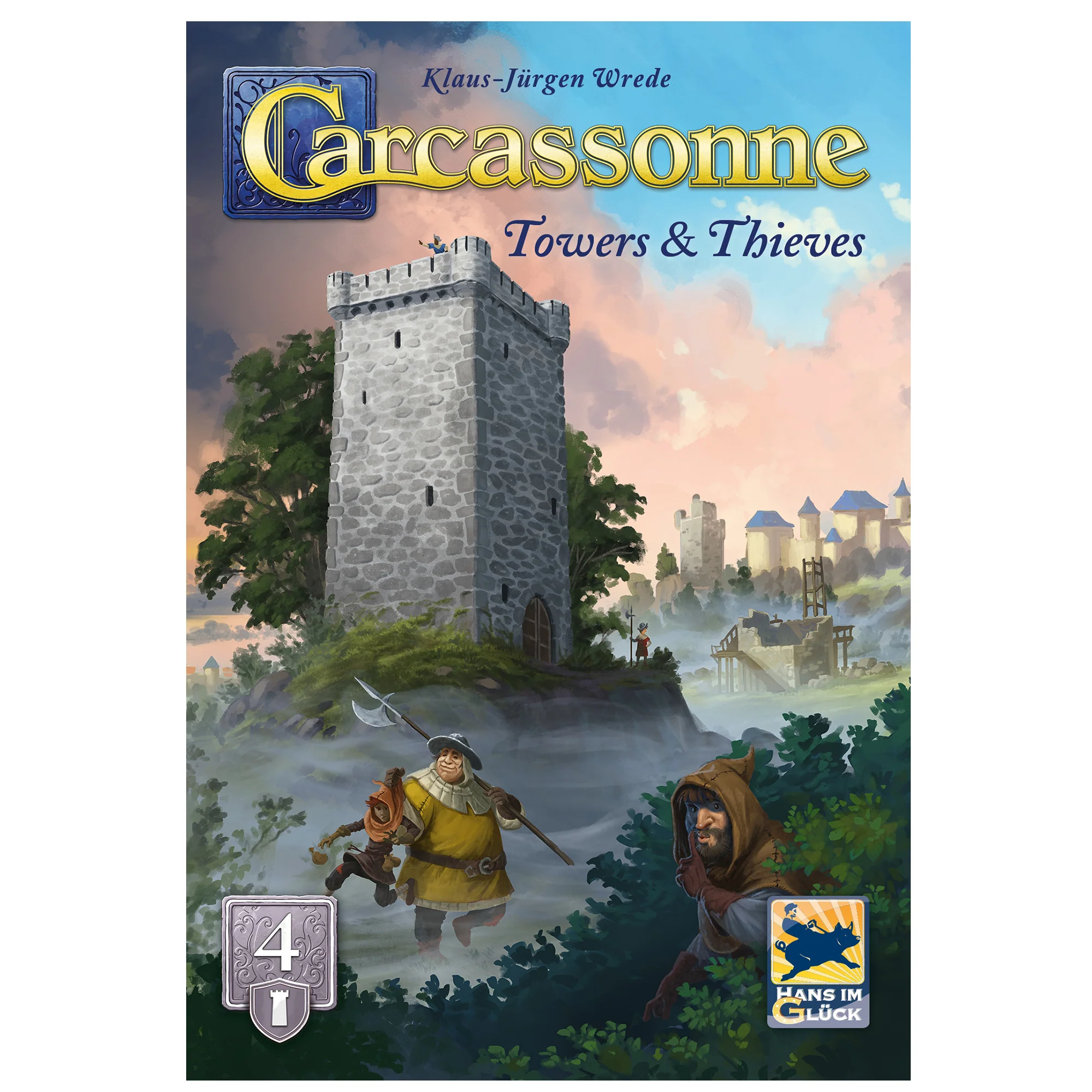 Carcassonne Exp 4: Towers & Thieves