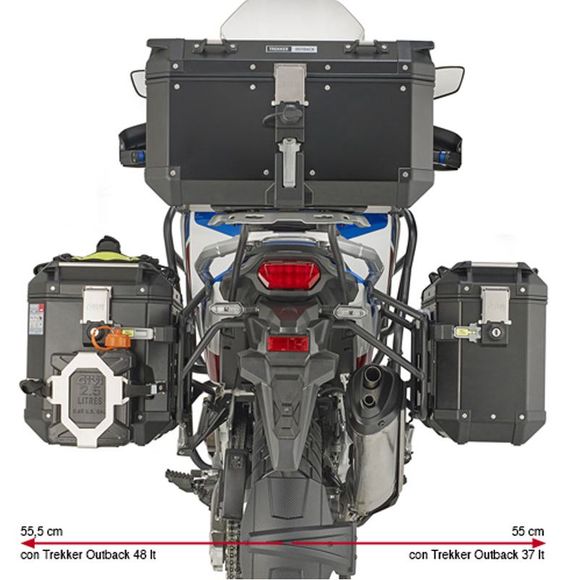 Givi PL ONE FIT MONOKEY CAM-SIDE TREKKER Case MountRef: PLO1178CAM