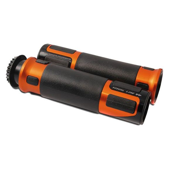 Valter Moto TOP GRIP Universal Handlebar Grips - OrangeRef: GRP01