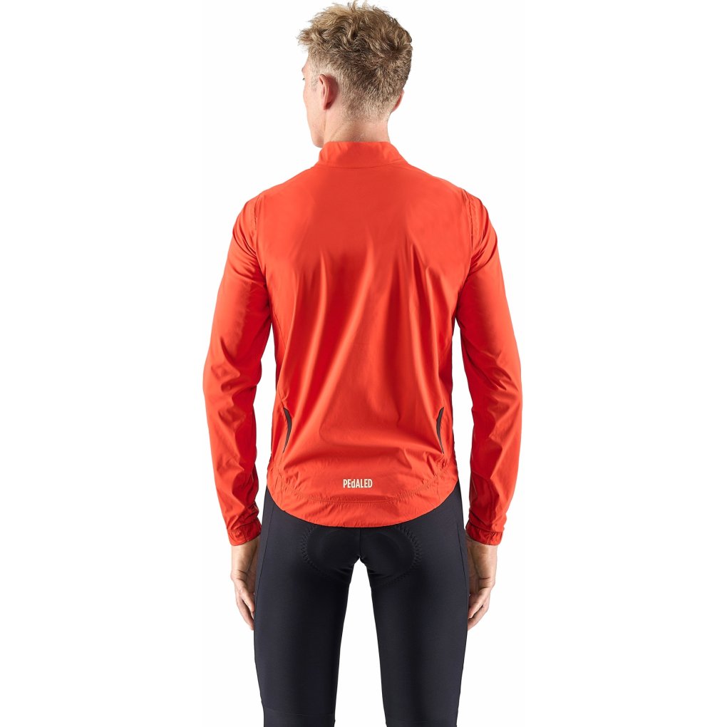 PEdALED E. Waterproof Jacket Men - Orange