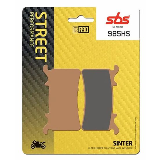 SBS 985HS Sinter Sintered Metal front brake padsRef: SBS6036 / 985070