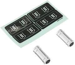 Icon Anodized Aluminum Shock Reservoir (2) Axial AX30131