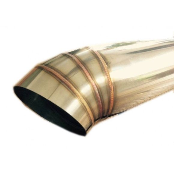 Silencieux Brazoline moto race 2 adaptable Universel - GrisRef : 60330