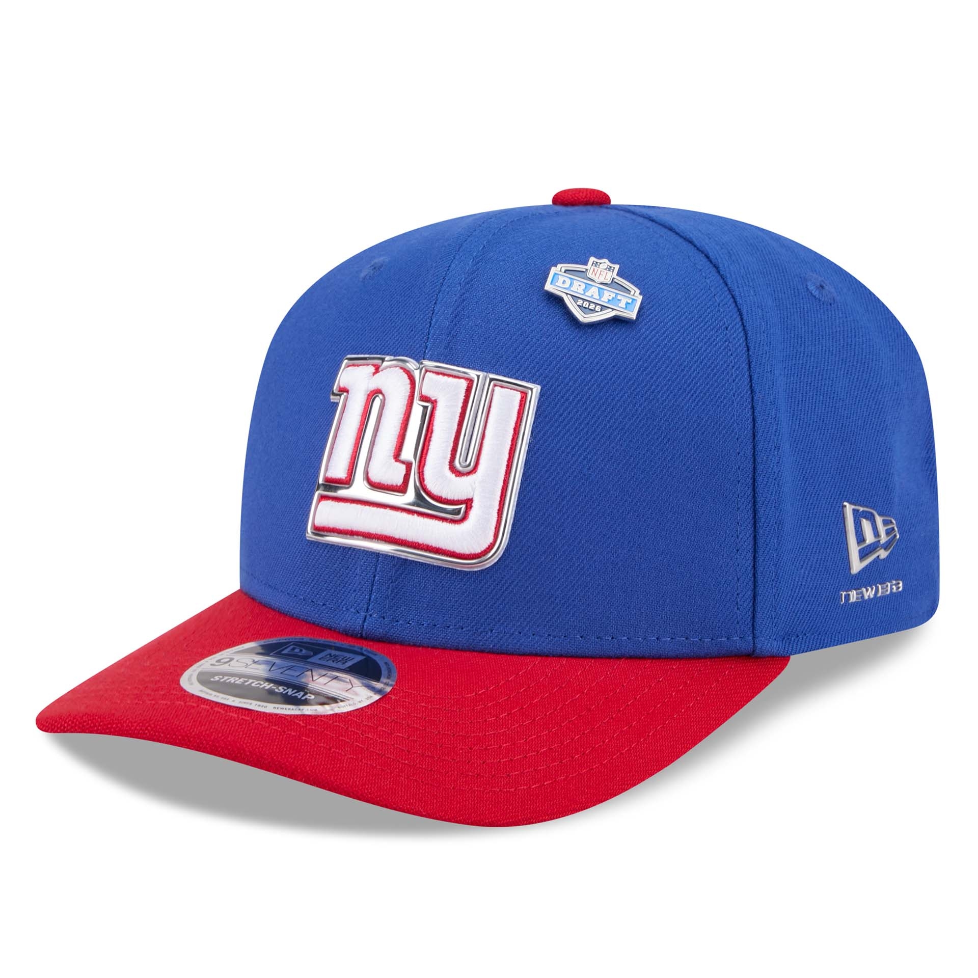 New York Giants 2026 NFL Draft 9SEVENTY Stretch-Snap Cap
