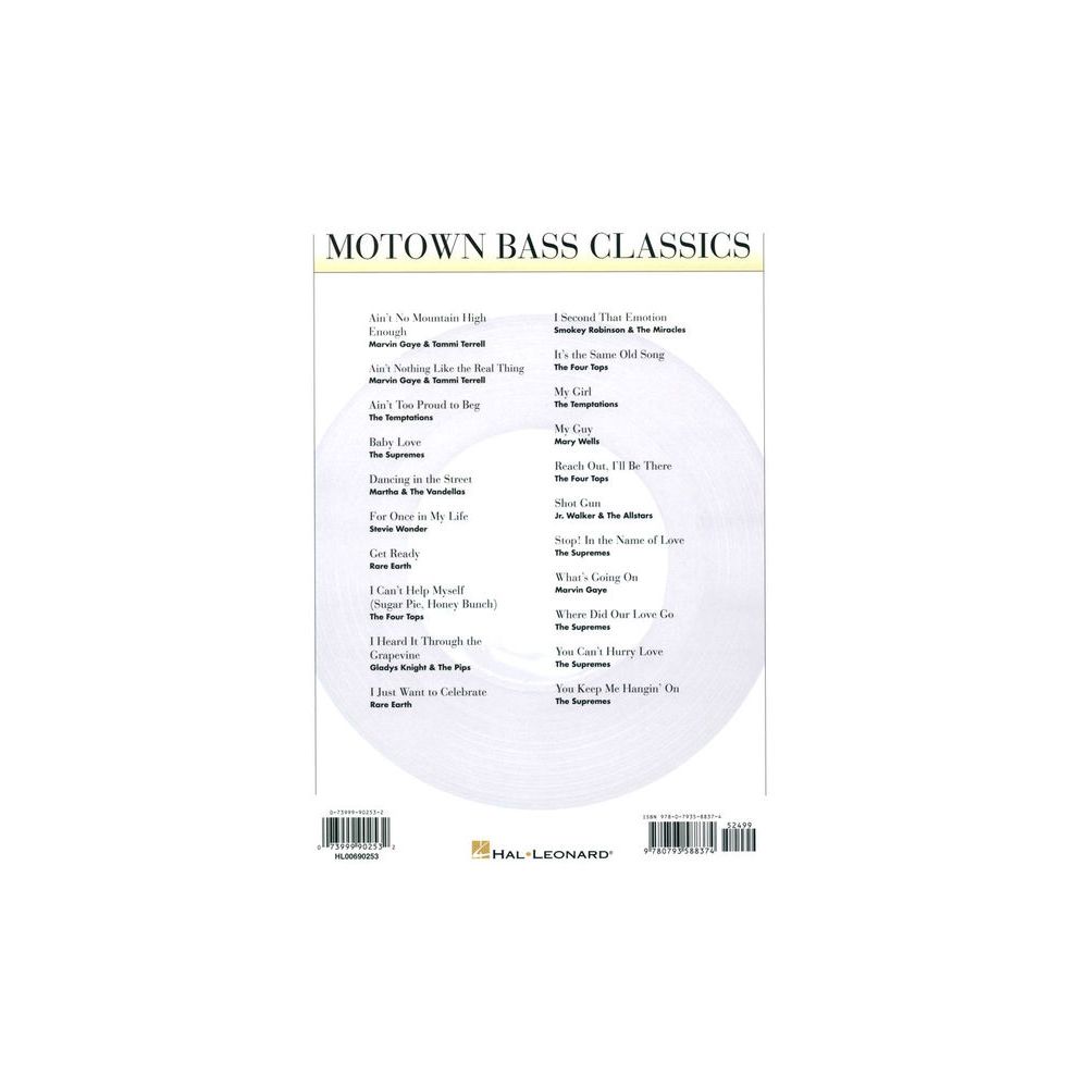 Hal Leonard Motown Bass Classics – Thomann Ireland