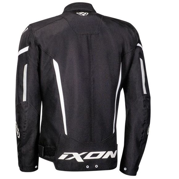 Ixon Striker Motorcycle Jacket - Black / WhiteRef: Ix1426-C645