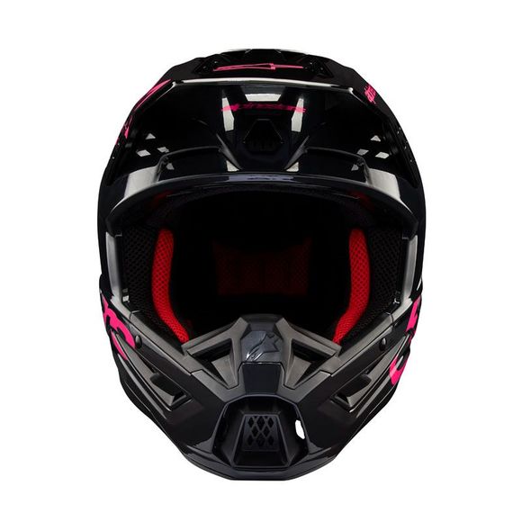 Alpinestars SUPERTECH S-M5 cross Helmet - CORP 2024 - Black / PinkRef: Ap3240-C61919