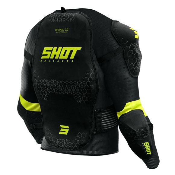 Gilet de protection Shot OPTIMAL 2.0 ENFANT - Noir / JauneRef : SO2735