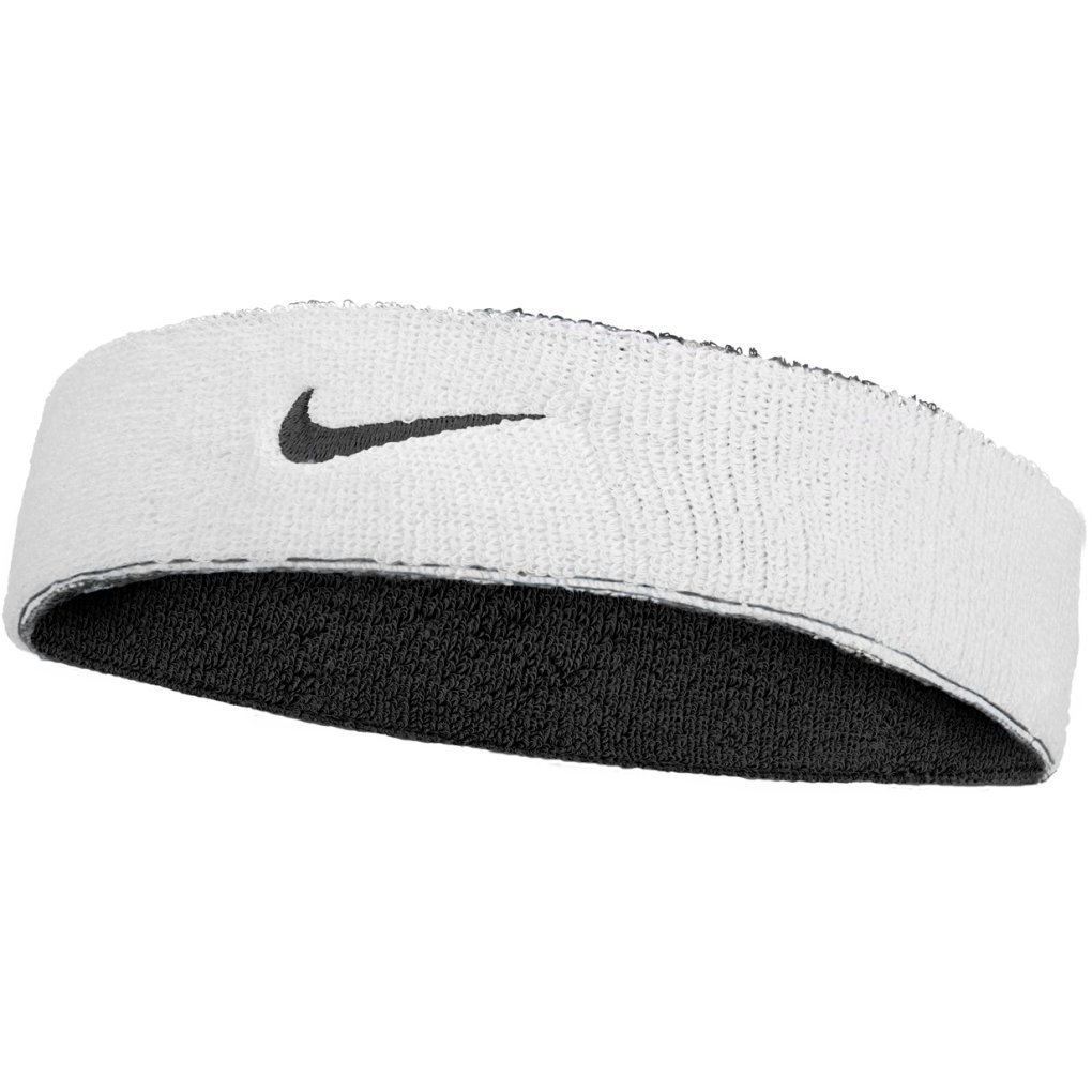 Nike Swoosh Classic Reversible Headband - black/white/black 036