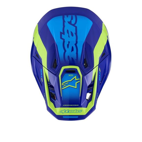 Casque cross Alpinestars S-M7 DEED 2025 - Noir / JauneRef : AP4056