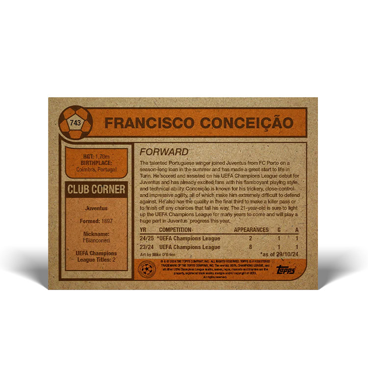 UCC Living Set Card 743 - Francisco Conceição