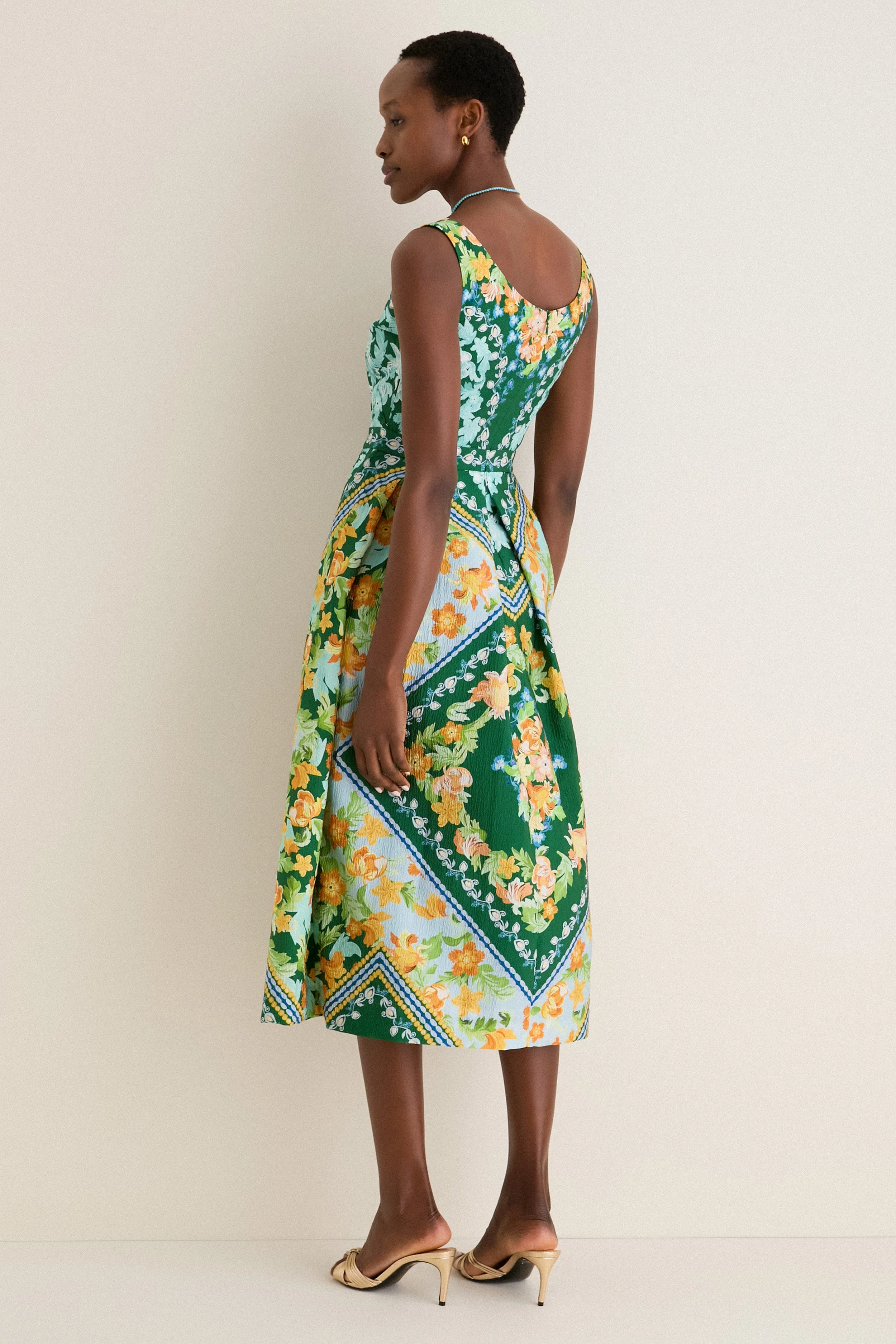 Bellis Wreath Martine-C Midi Dress