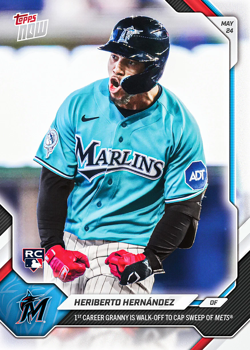 Heriberto Hernández - 2026 MLB Topps NOW® - Card 237