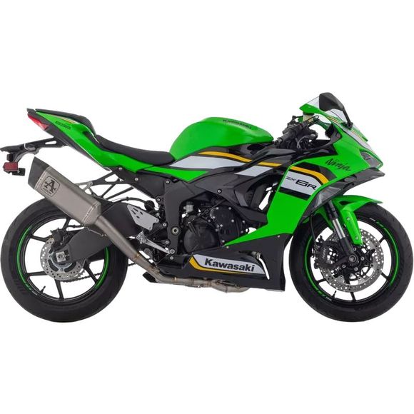 Ligne Complète Arrow Pista Titane Racing - Collecteur Titane - GrisKAWASAKI 636 NINJA ZX-6R - 2024 - 2025Ref : AW0848 / 71209PTZ