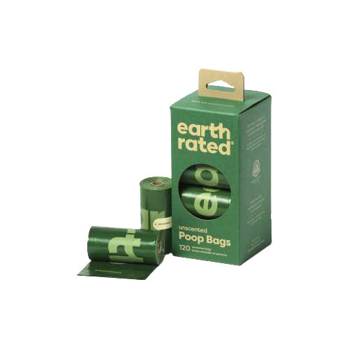 Earth Rated PoopBags - Odourless - 120 bags