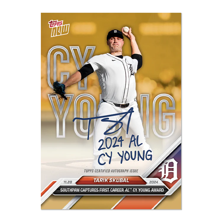 Tarik Skubal - 2024 MLB Topps NOW® Card OS-3 - LOOK FOR AUTOS