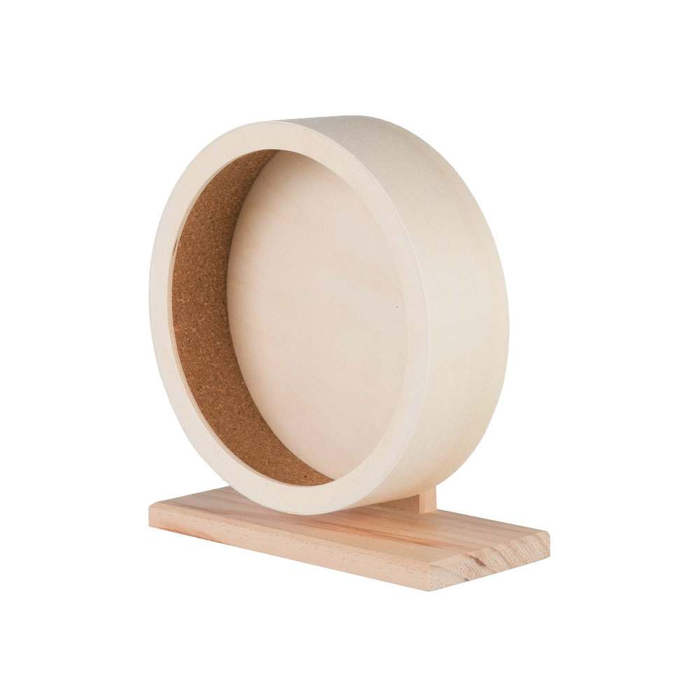 Trixie Wooden Exercise Wheel - 28cm