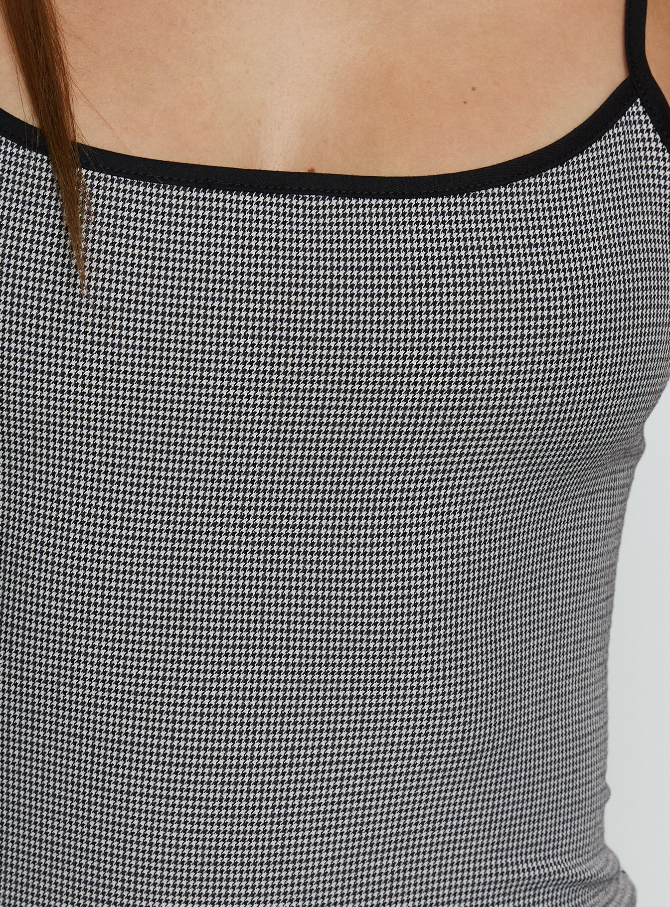 Voyage Mini Dress Noir Gingham