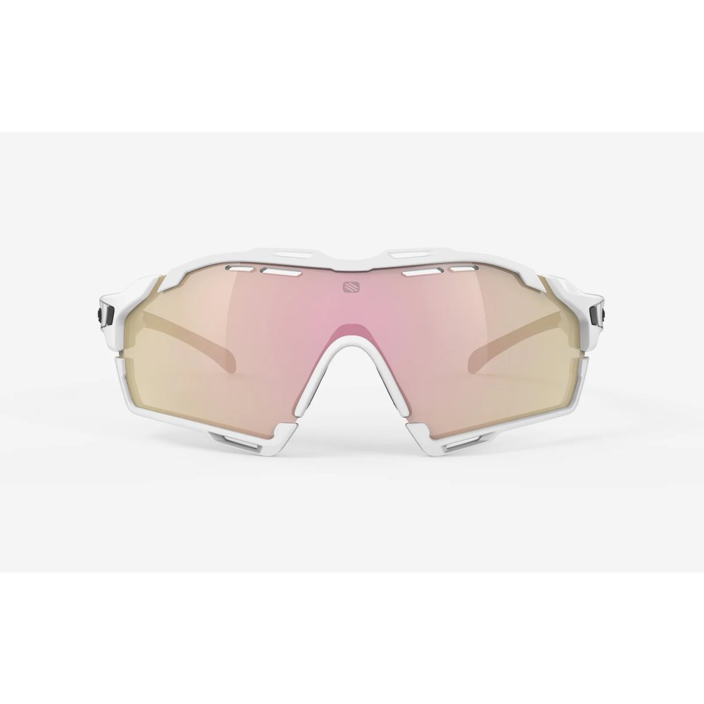 Rudy Project Cutline Glasses - White Gloss - RP Optics Multilaser Rose Gold