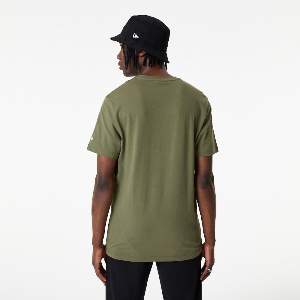 NFL Shield New Era Football T-Shirt Olive