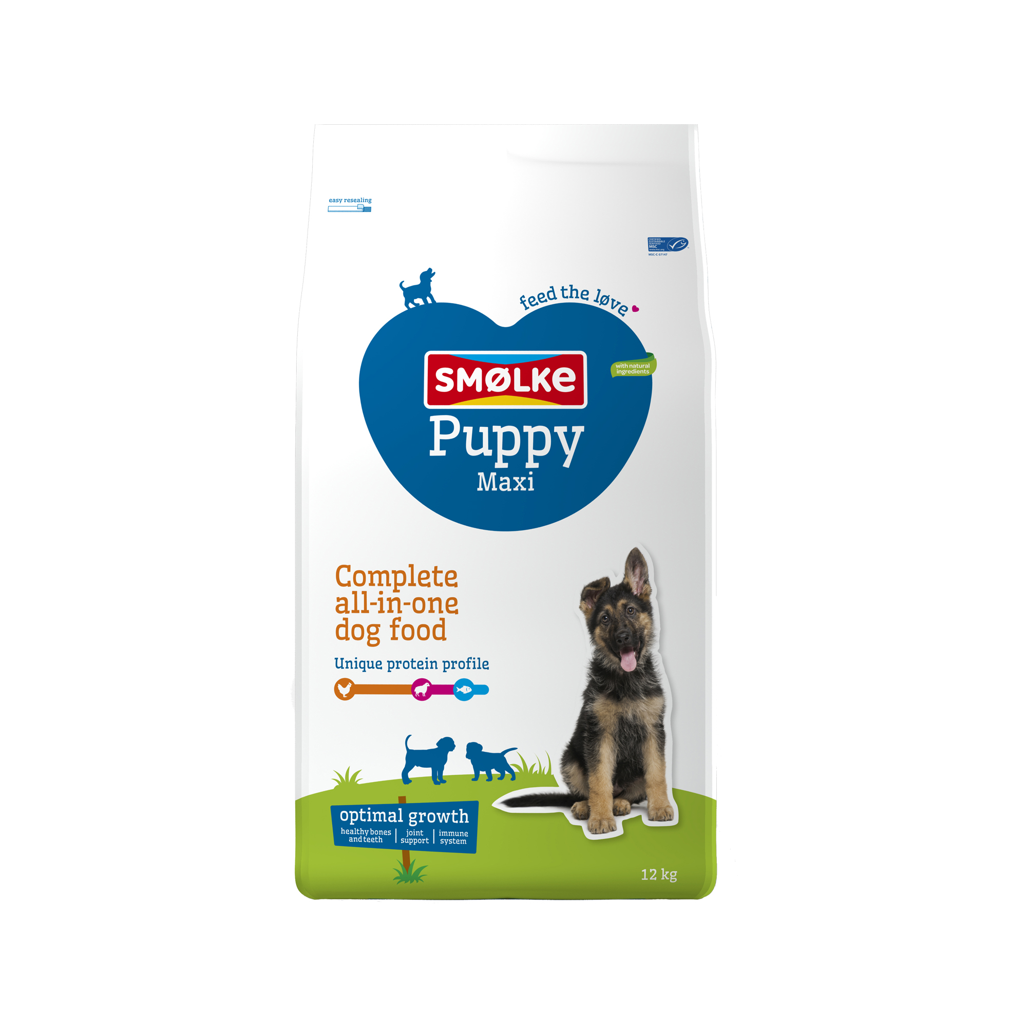 Smølke Puppy Maxi - 12kg