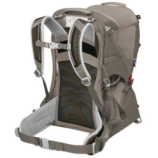 Osprey Poco LT Child Carrier - Tan Concrete