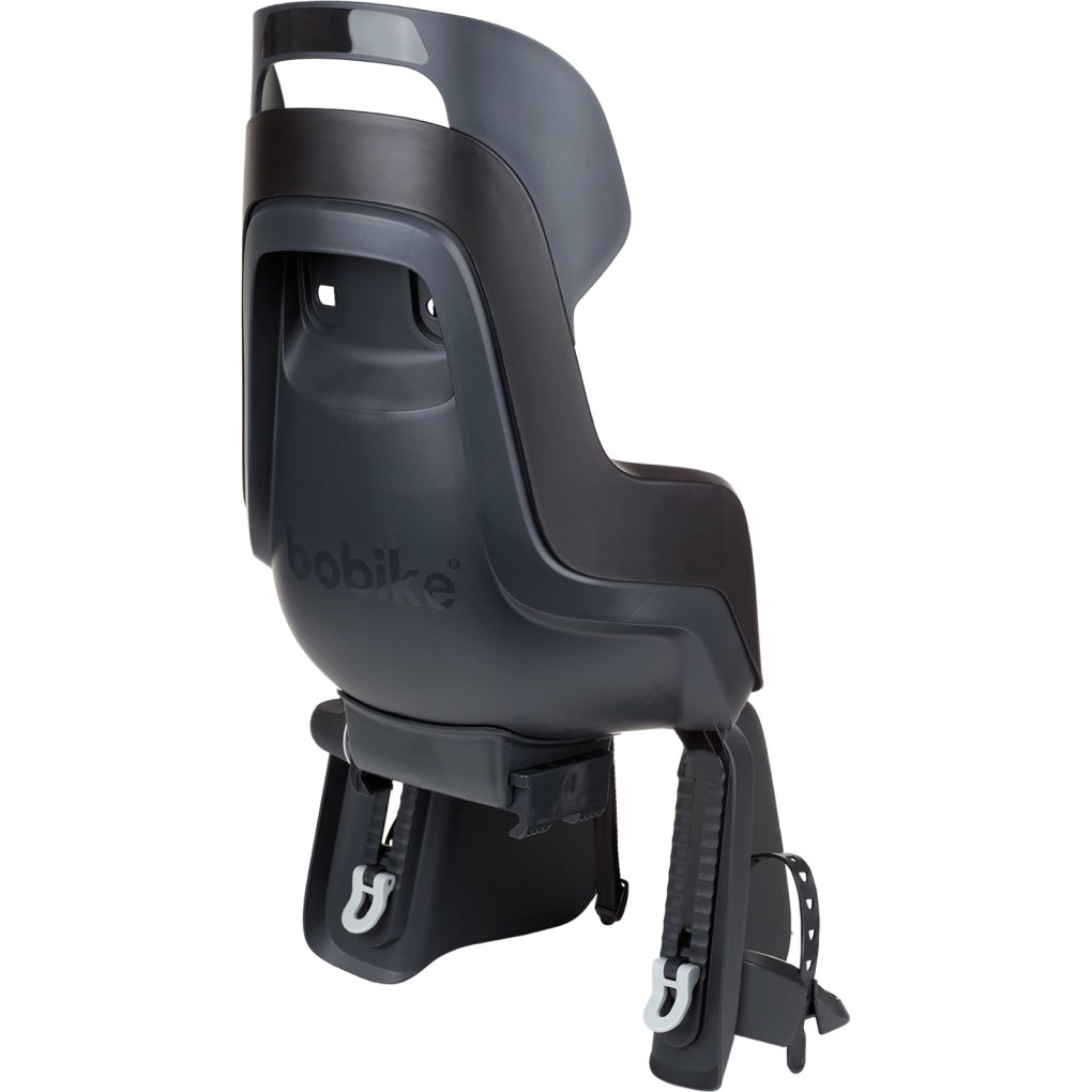 Bobike GO Child Bike Seat - Carrier Mount - Urban Black
