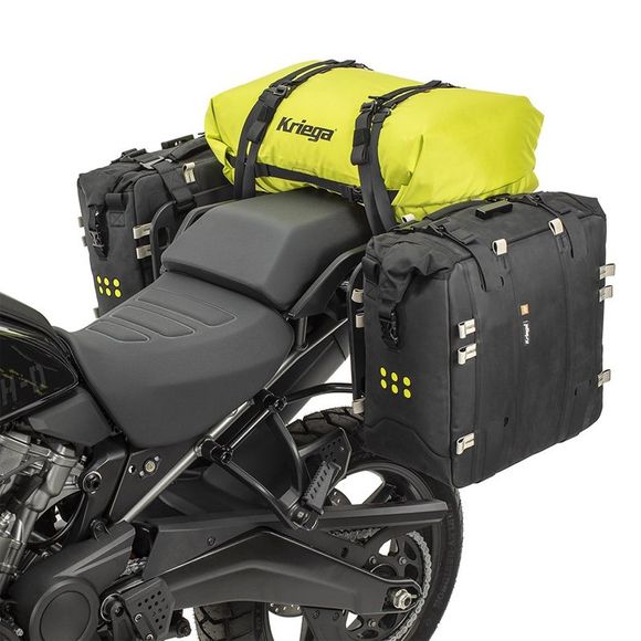 Kriega Rollpack-40 saddle bag (40 liters) Universal - Yellow / BlackRef: KRI0080