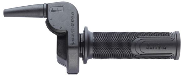 Barillet de gaz Domino Poignée Commandos noir avec revêtement grip UniverselRef : DO00097A / 1090999