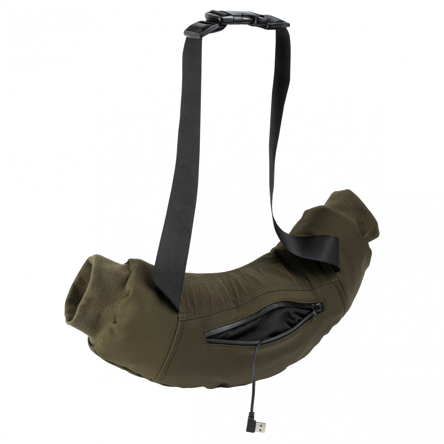 il Lago Red Level Thermomuff Feuerland, Heatable (Olive)