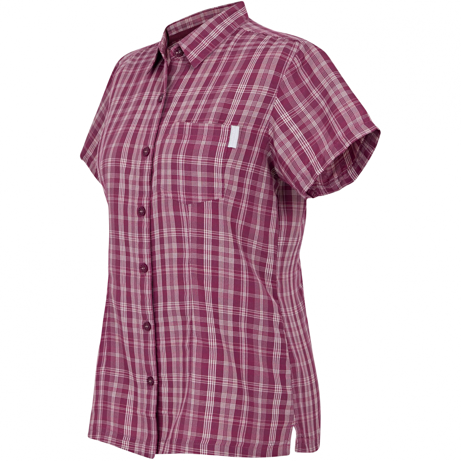 Regatta Mindano VIII Short Sleeve Shirt Women (Beaujolais Check)