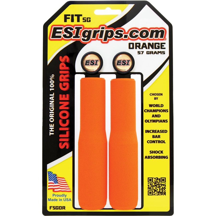 ESI Grips Fit SG Handlebar Grips - Orange