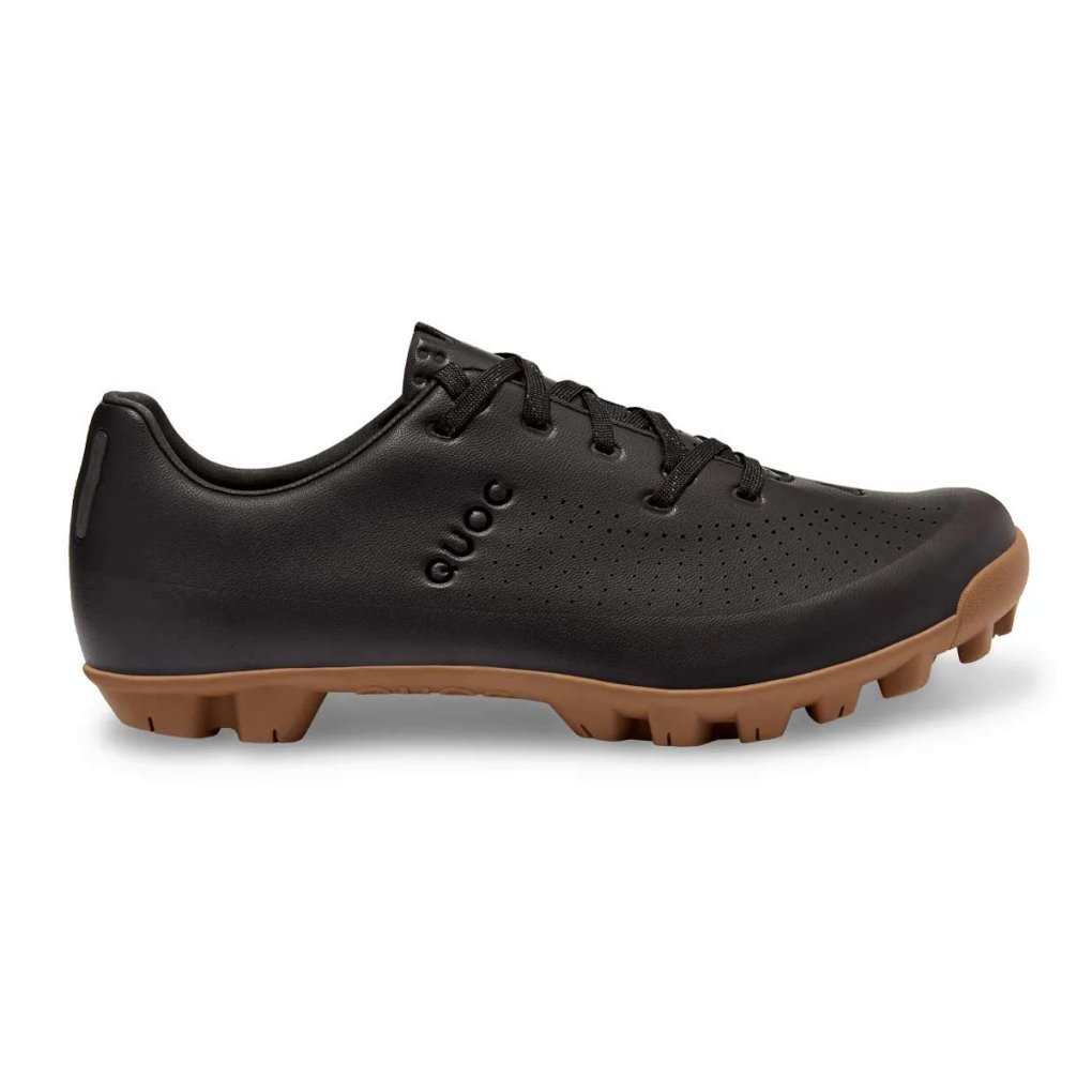 QUOC Gran Tourer Lace Gravel Bike Shoes - black gum