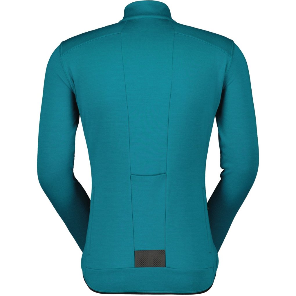 SCOTT Gravel Warm Merino Longsleeve Jersey Men - winter green