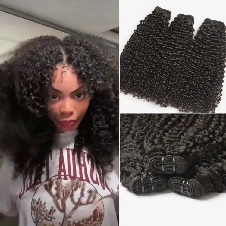 Ophirawig Too Easy Texture? Kinky Curly 100% Virgin Human Hair Bundles 1pc / 3pcs - Limited Time Offer