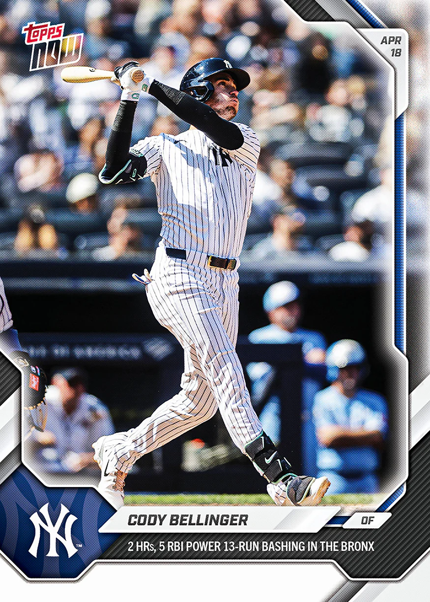 Cody Bellinger - 2026 MLB Topps NOW® - Card 96 - PR: 621
