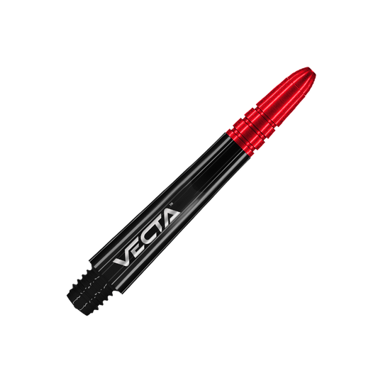 Winmau Vecta Shafts - Schwarz Rot