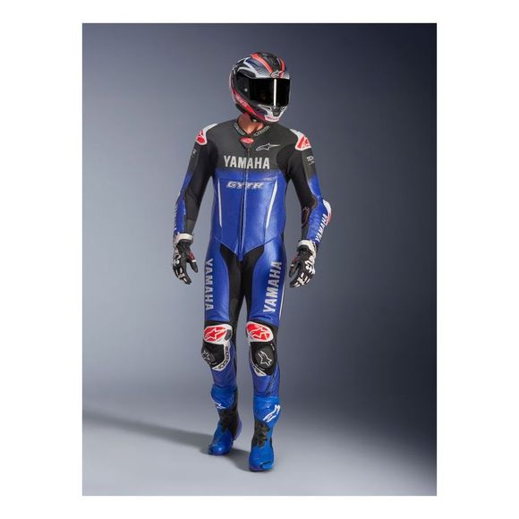 Yamaha Gp -R7 1 -Piece Alpinestars Combination - Blue / BlackRef: AP3994