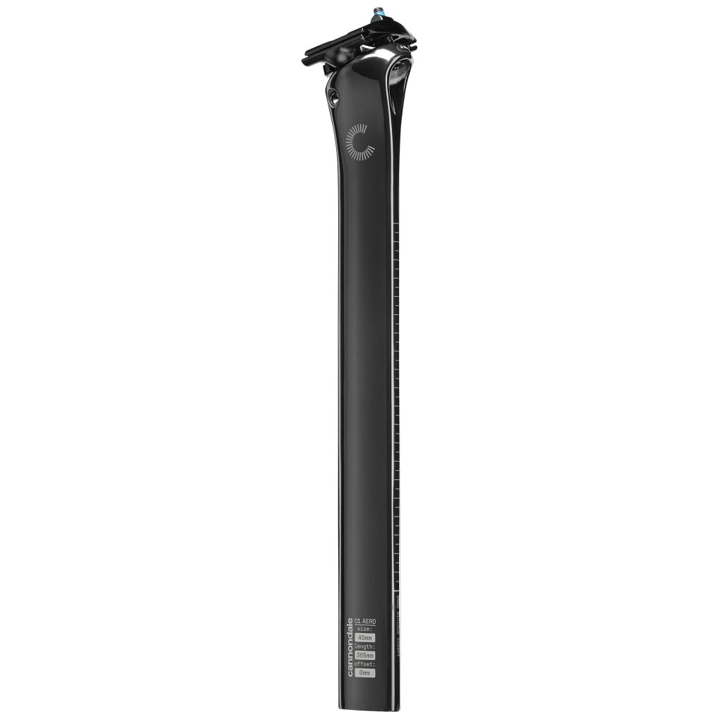 Cannondale C1 Aero 40 V2 Carbon Seatpost | 365mm - 0mm Setback - black