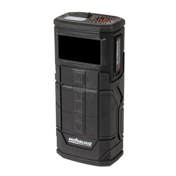 Motoblouz 2 In 1 Battery Booster Starting Aid And Wireless Autonomous Compressor - BlackRef: MB0483