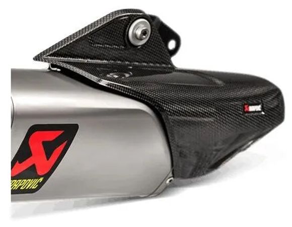 Akrapovic exhaust protection Visor Spare partRef: SA00234A / 18602031