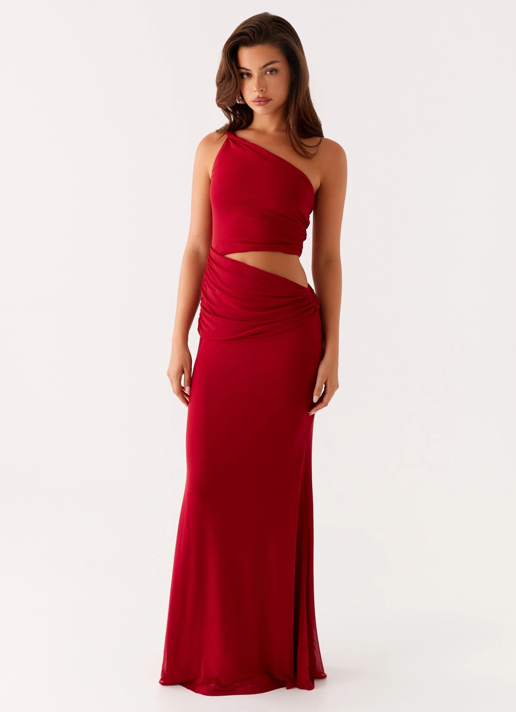 Three Wishes Maxi Dress - Raspberry