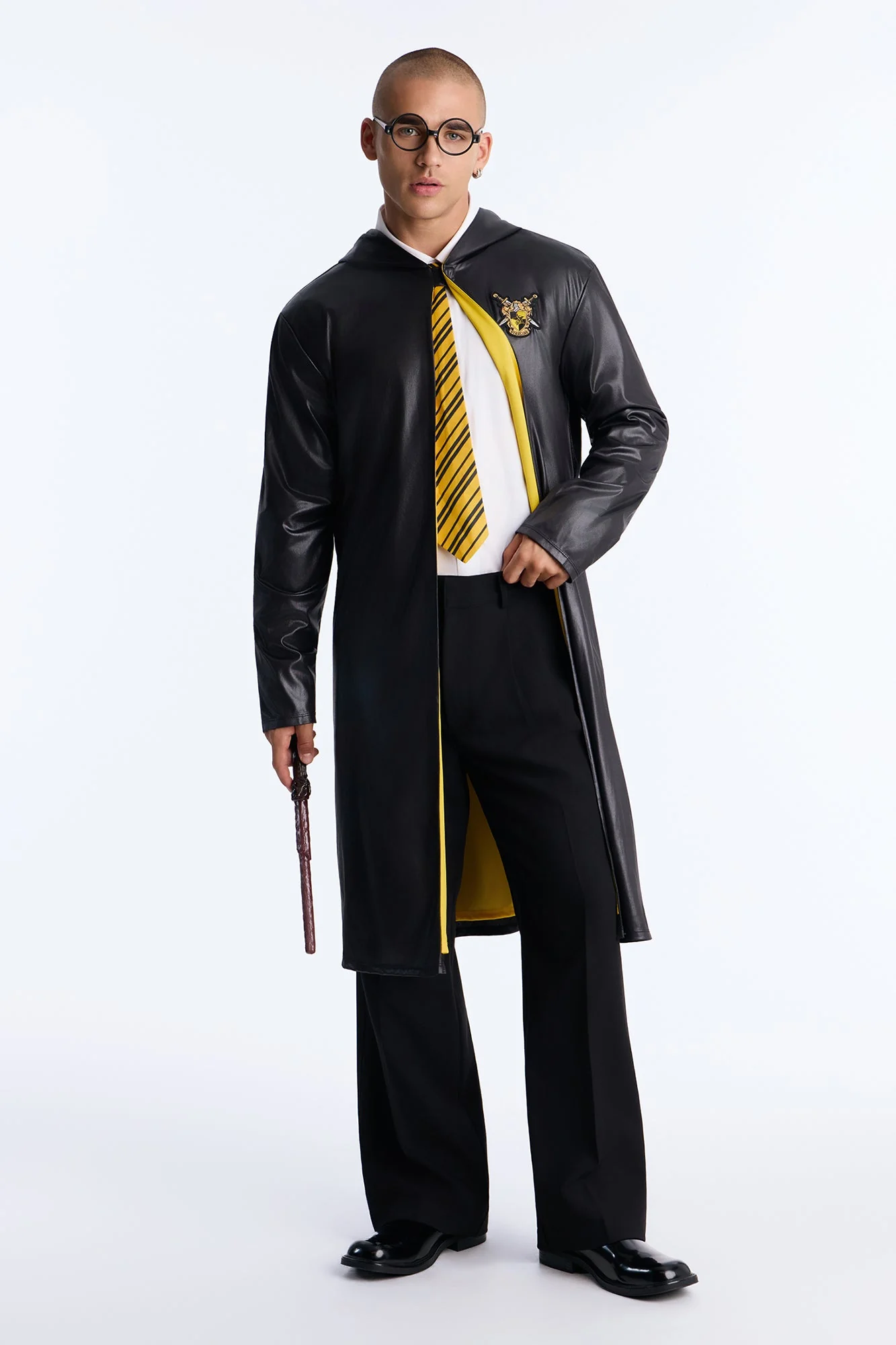 Spellbound Heartthrob 4 Piece Costume Set - Black/Yellow