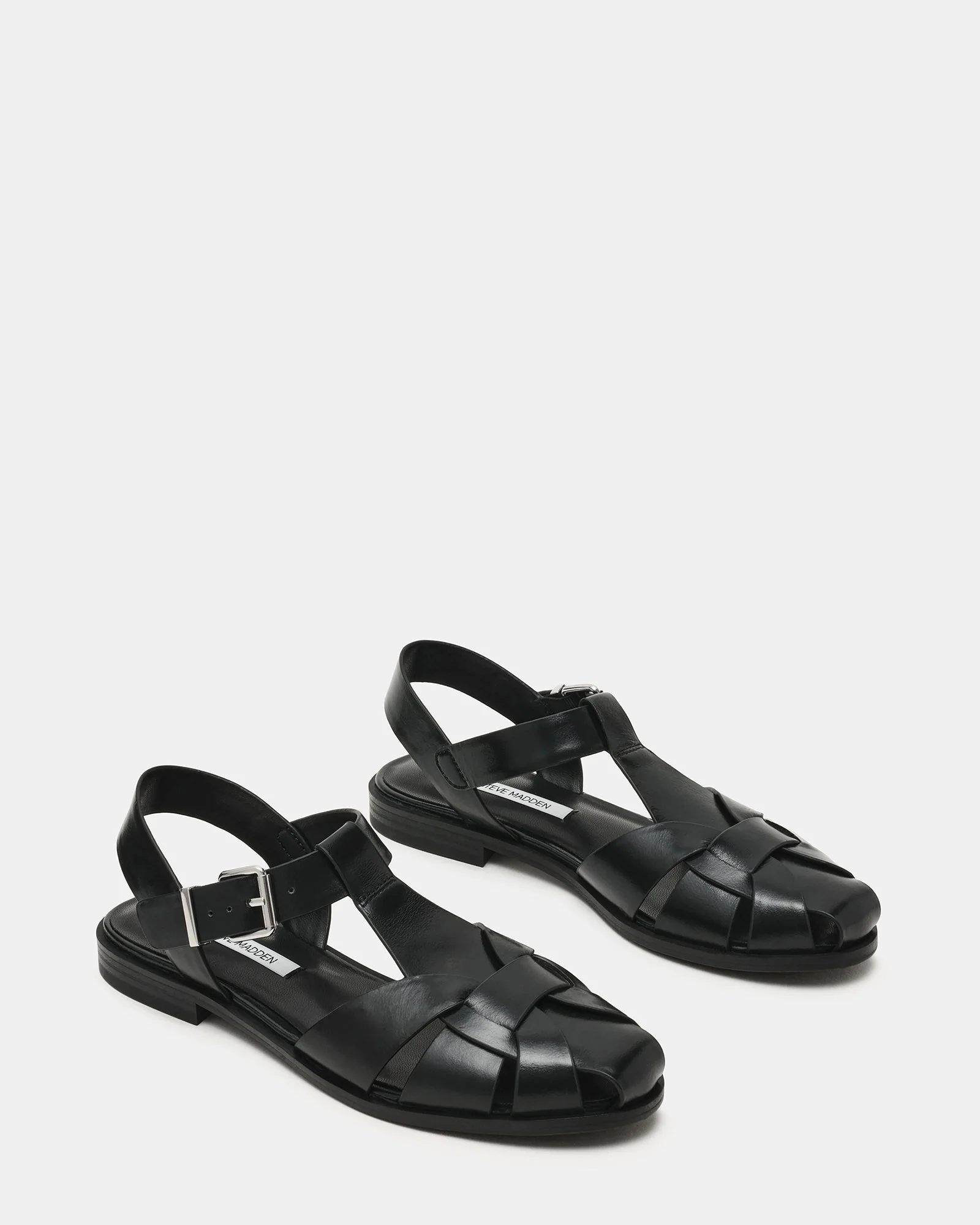 Fisk Black Leather
