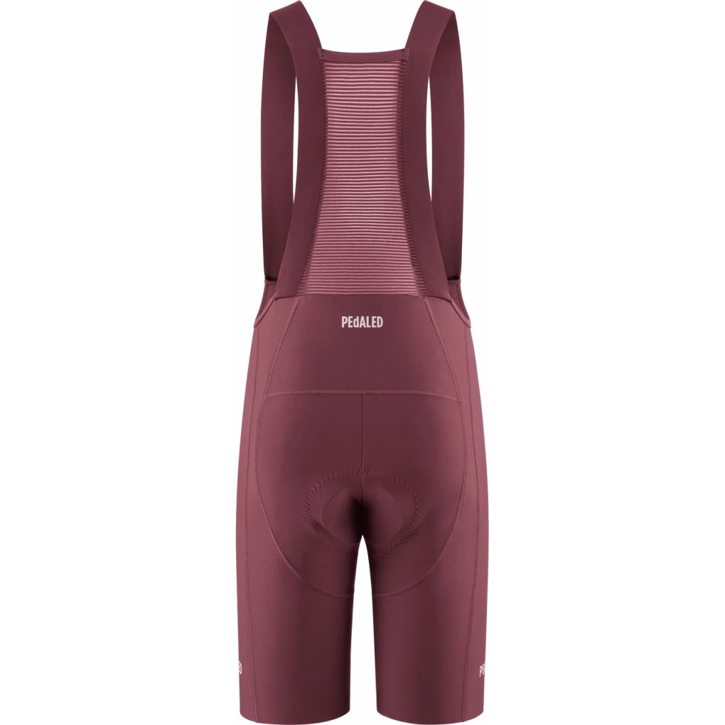 PEdALED E. Bib Shorts Men - Burgundy