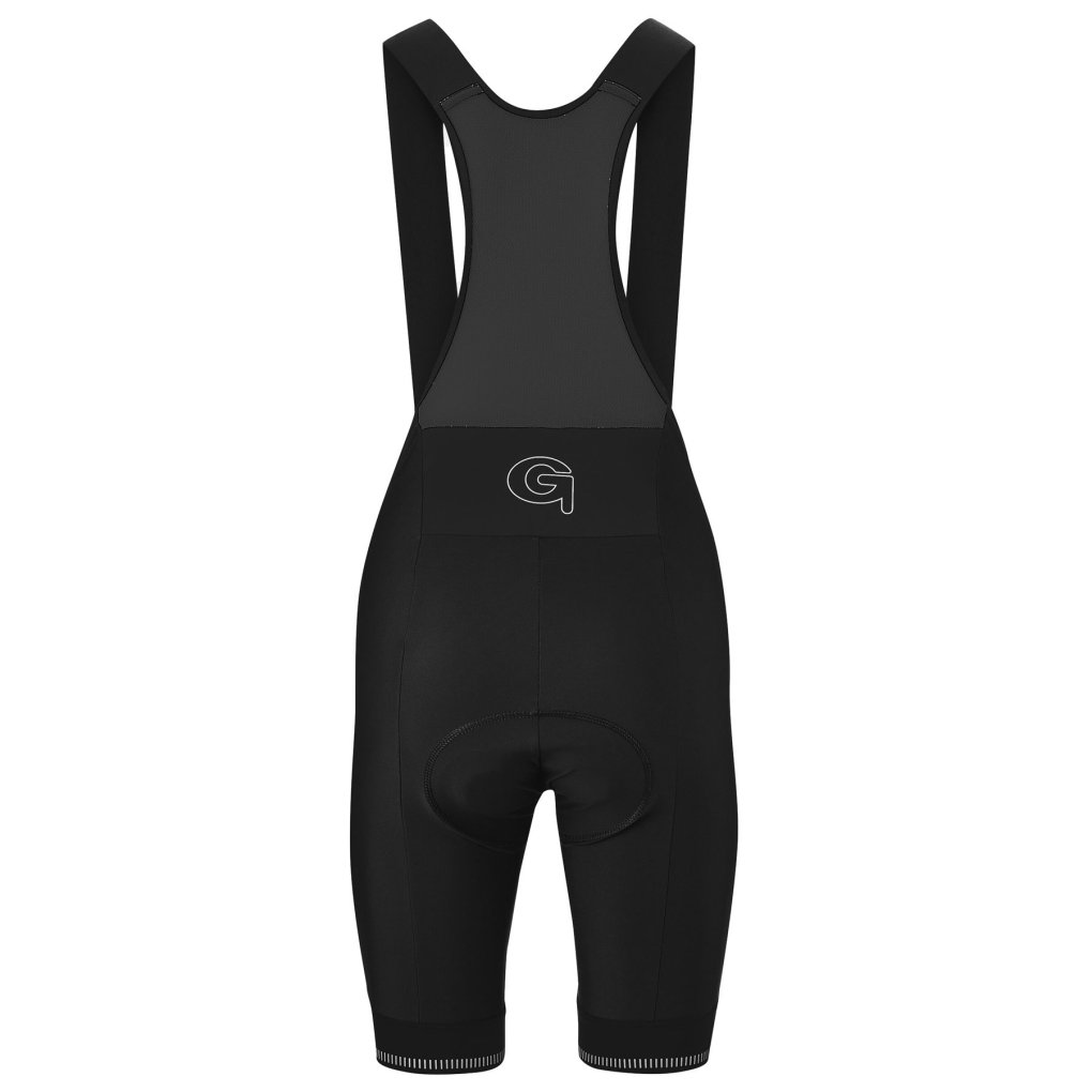 Gonso SITIVO Green Bib Shorts Women - Black