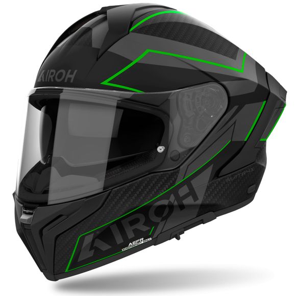 Airoh MATRYX Full-Face Helmet - SENTINEL - GreenRef: Ar1443-C5178